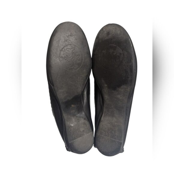 Tory Burch Leather Black  Flats US: 8M - Picture 3 of 14